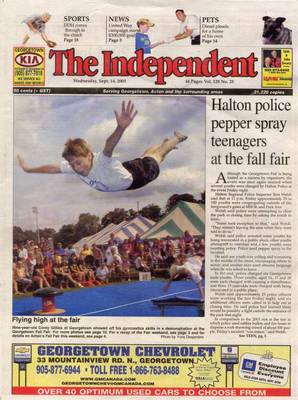 Independent & Free Press (Georgetown, ON), 14 Sep 2005