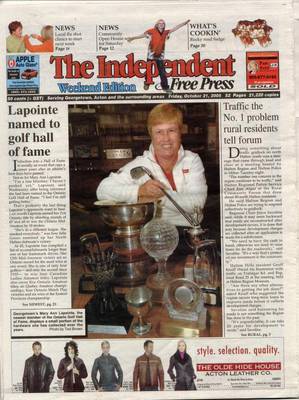 Independent & Free Press (Georgetown, ON), 21 Oct 2005