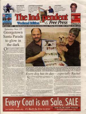 Independent & Free Press (Georgetown, ON), 4 Nov 2005