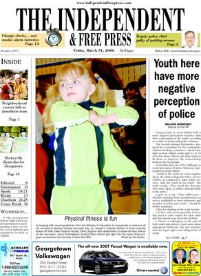 Independent & Free Press (Georgetown, ON), 31 Mar 2006