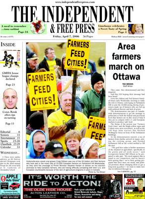 Independent & Free Press (Georgetown, ON), 7 Apr 2006