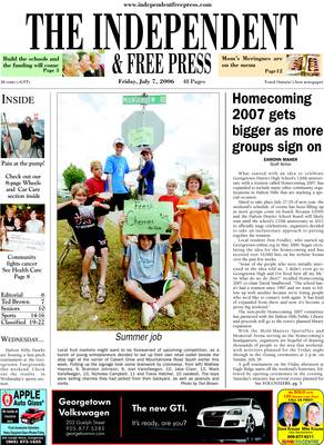 Independent & Free Press (Georgetown, ON), 7 Jul 2006