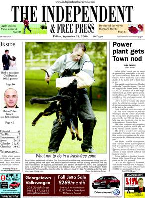 Independent & Free Press (Georgetown, ON), 29 Sep 2006