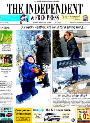 Independent & Free Press (Georgetown, ON), 28 Mar 2008