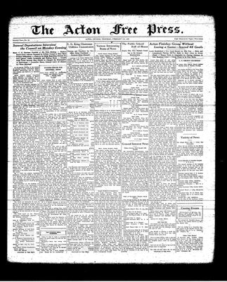 Acton Free Press (Acton, ON), 7 Feb 1935