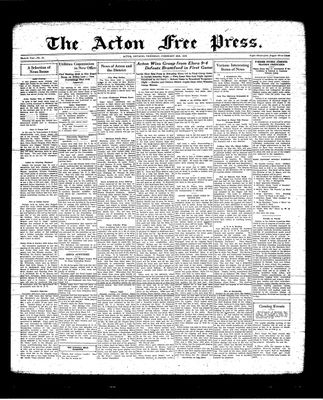 Acton Free Press (Acton, ON), 28 Feb 1935