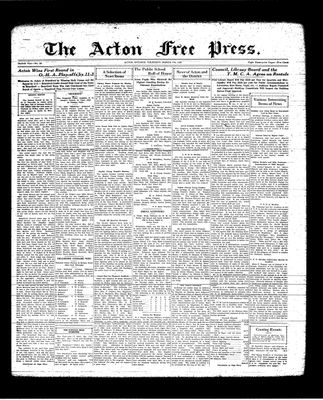 Acton Free Press (Acton, ON), 7 Mar 1935