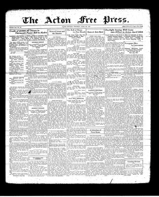 Acton Free Press (Acton, ON), 4 Apr 1935