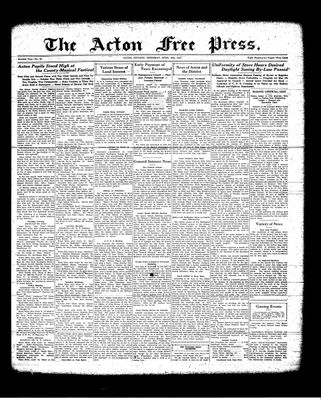 Acton Free Press (Acton, ON), 18 Apr 1935