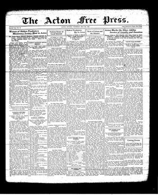 Acton Free Press (Acton, ON), 9 May 1935