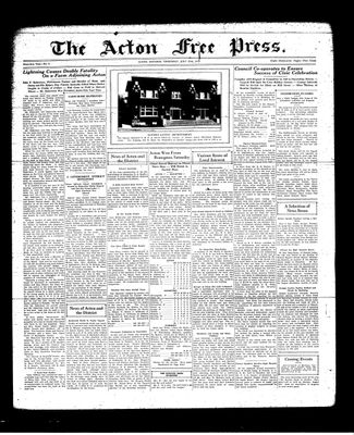 Acton Free Press (Acton, ON), 25 Jul 1935