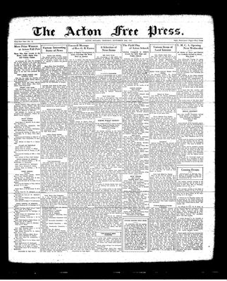 Acton Free Press (Acton, ON), 26 Sep 1935