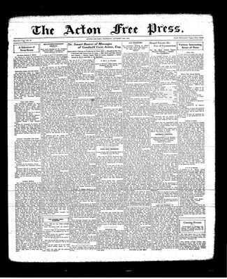 Acton Free Press (Acton, ON), 10 Oct 1935