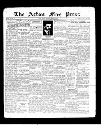 Acton Free Press (Acton, ON), 9 Jan 1936