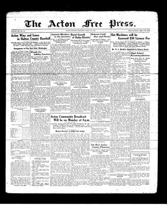 Acton Free Press (Acton, ON), 11 Jun 1936