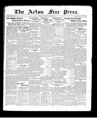 Acton Free Press (Acton, ON), 6 Aug 1936