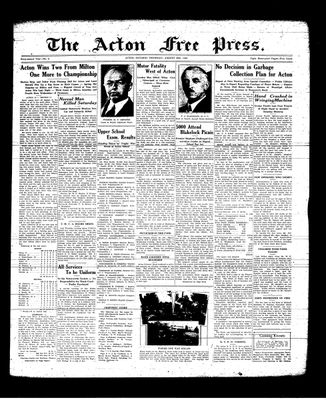 Acton Free Press (Acton, ON), 20 Aug 1936