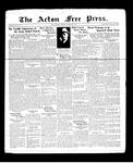 Acton Free Press (Acton, ON), 29 Oct 1936