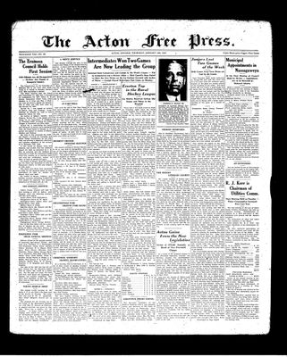 Acton Free Press (Acton, ON), 14 Jan 1937