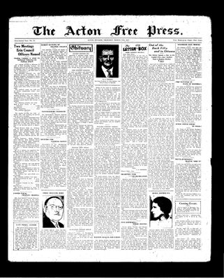 Acton Free Press (Acton, ON), 25 Mar 1937