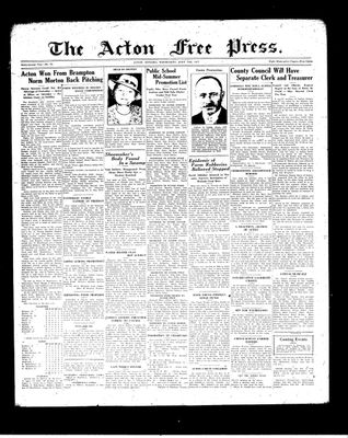 Acton Free Press (Acton, ON), 30 Jun 1937