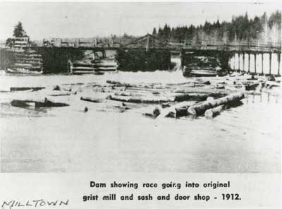 Milltown Dam, 1912