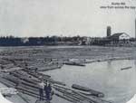 Burtis Mill View From Across the Bay, Thessalon Circa 1900