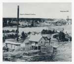 Asam`s Basket Factory,  Saginaw Mill, Thessalon, Circa 1920