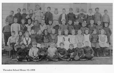 Group 1 Photo, Thessalon School House #2, Circa 1898