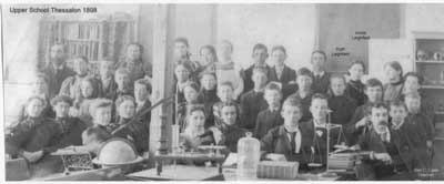 Classroom at Upper School, Thessalon, 1896