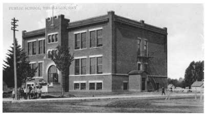 Public School, Thessalon, Circa 1920
