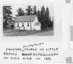 Original Little Rapids Presbyterian Church, circa 1940