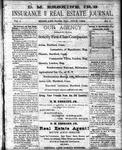 D.M. Erskine, Jr.’s Insurance and Real Estate Journal (1883), 1 Jul 1883