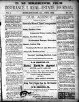 D.M. Erskine, Jr.’s Insurance and Real Estate Journal (1883), 1 Jun 1884