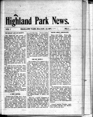 Highland Park News (1874), 15 Jan 1897