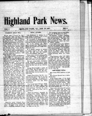 Highland Park News (1874), 29 Jan 1897