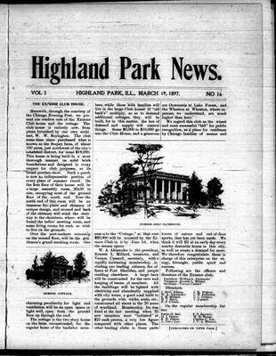 Highland Park News (1874), 19 Mar 1897