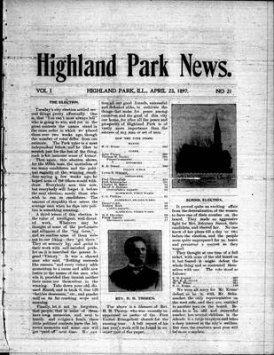 Highland Park News (1874), 23 Apr 1897