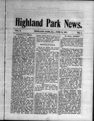 Highland Park News (1874), 18 Jun 1897