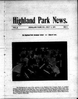 Highland Park News (1874), 2 Jul 1897