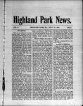 Highland Park News (1874), 23 Jul 1897