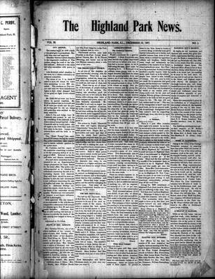 Highland Park News (1874), 10 Dec 1897