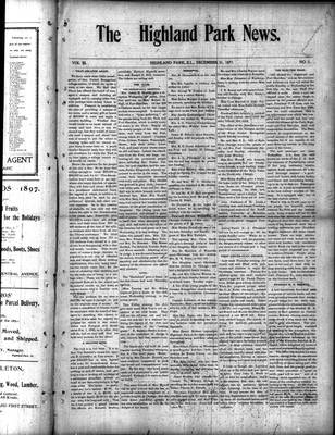 Highland Park News (1874), 31 Dec 1897