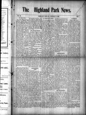 Highland Park News (1874), 14 Jan 1898