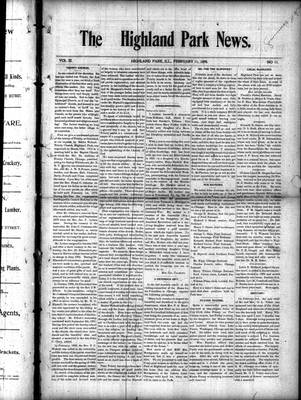 Highland Park News (1874), 11 Feb 1898