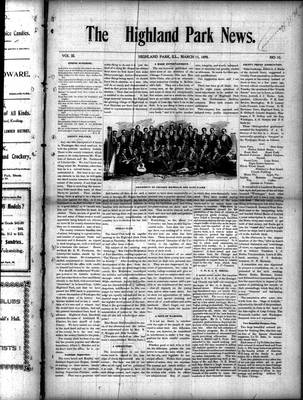 Highland Park News (1874), 11 Mar 1898