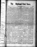 Highland Park News (1874), 20 May 1898