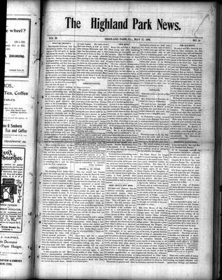 Highland Park News (1874), 27 May 1898