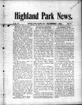 Highland Park News (1874), 4 Nov 1898