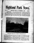 Highland Park News (1874), 11 Nov 1898